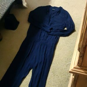Navy blue jumpsuit